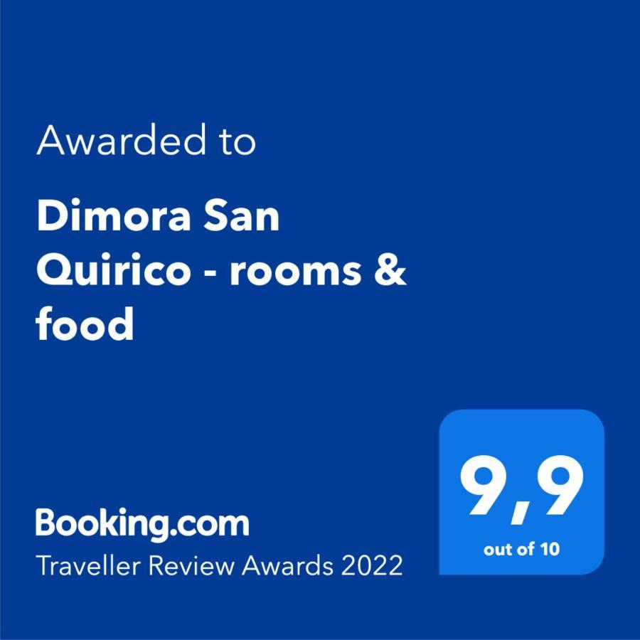 Dimora San Quirico - Rooms & Food Marinelli ภายนอก รูปภาพ